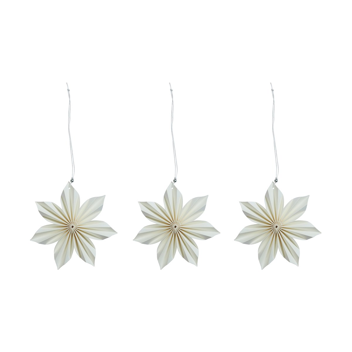 Watt & Veke Aurora juldekoration 3-pack White-brown