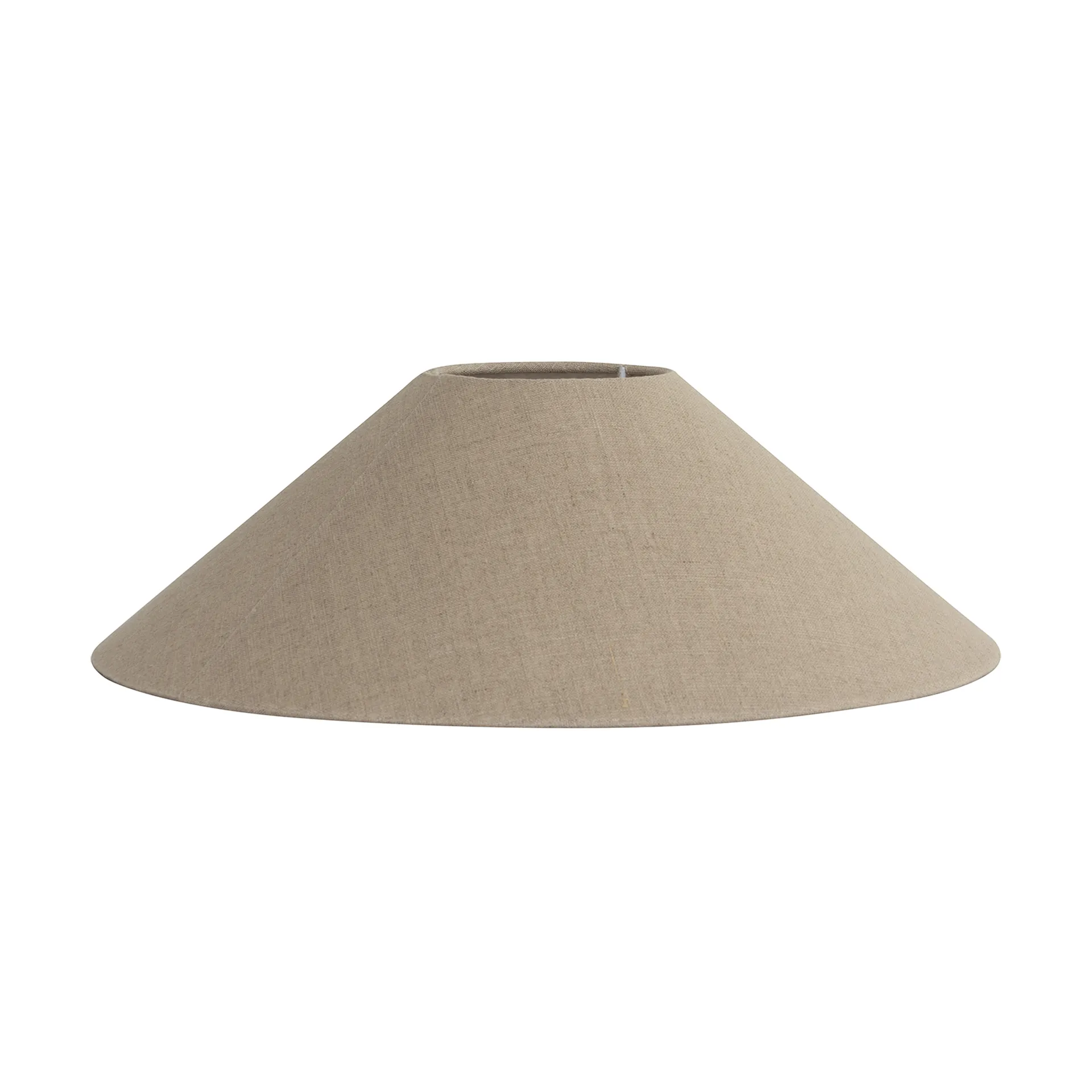 Basic flat lampskärm Ø36 cm, Natural Watt & Veke