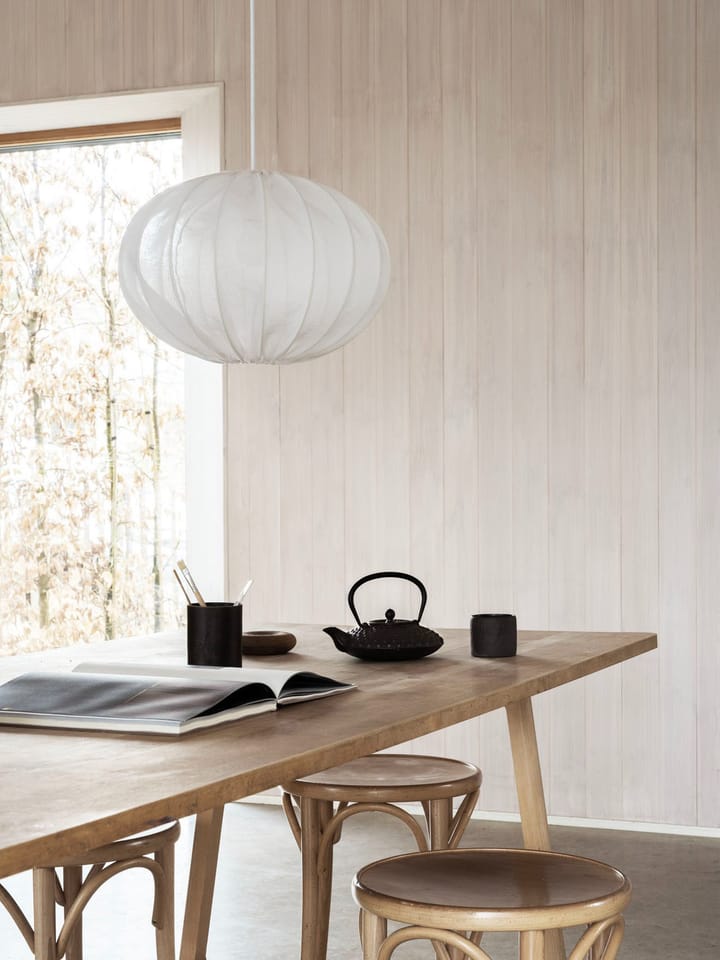 Boll 40 linen lampskärm, White Watt & Veke