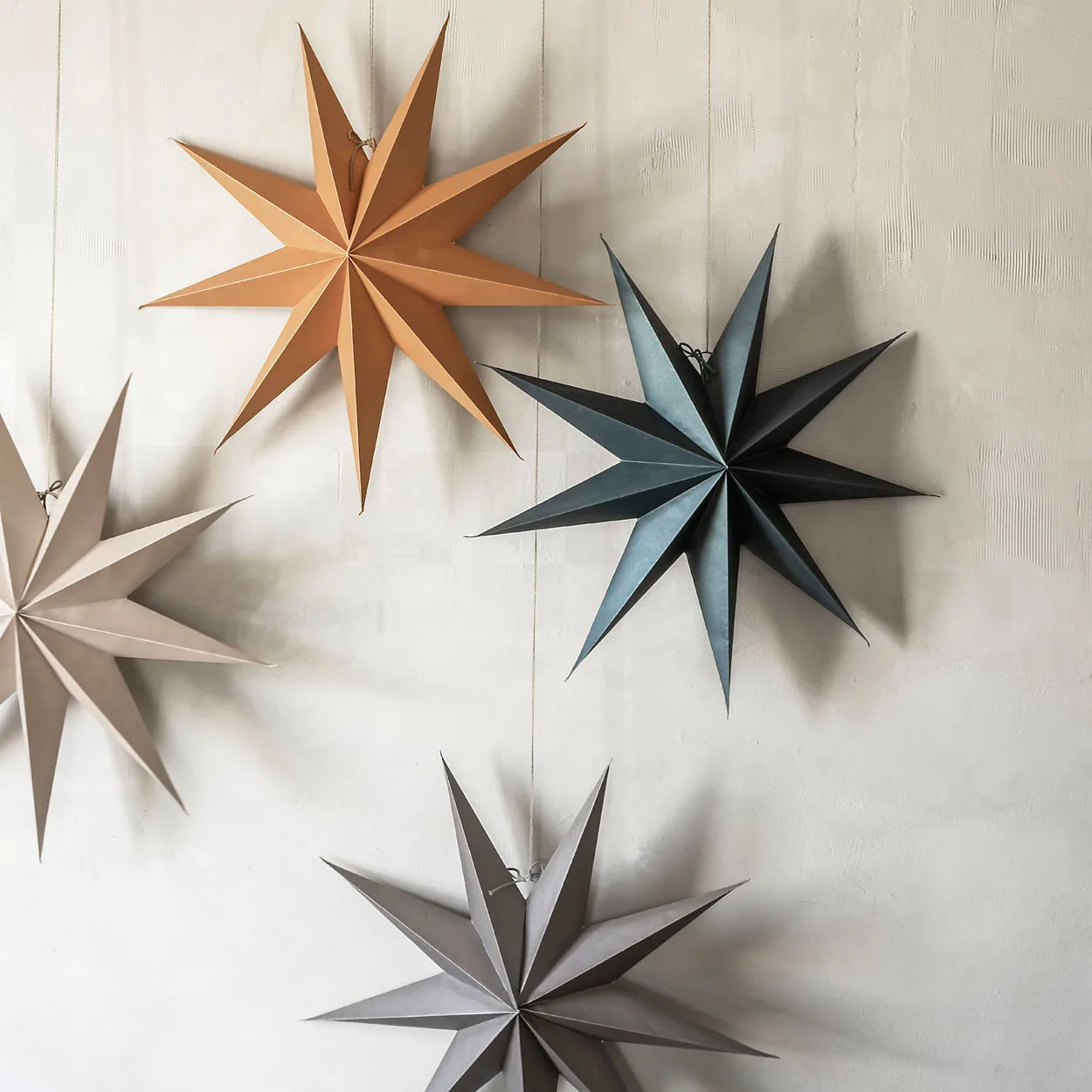 Boris julstjärna 70 cm, Petrolium Watt & Veke