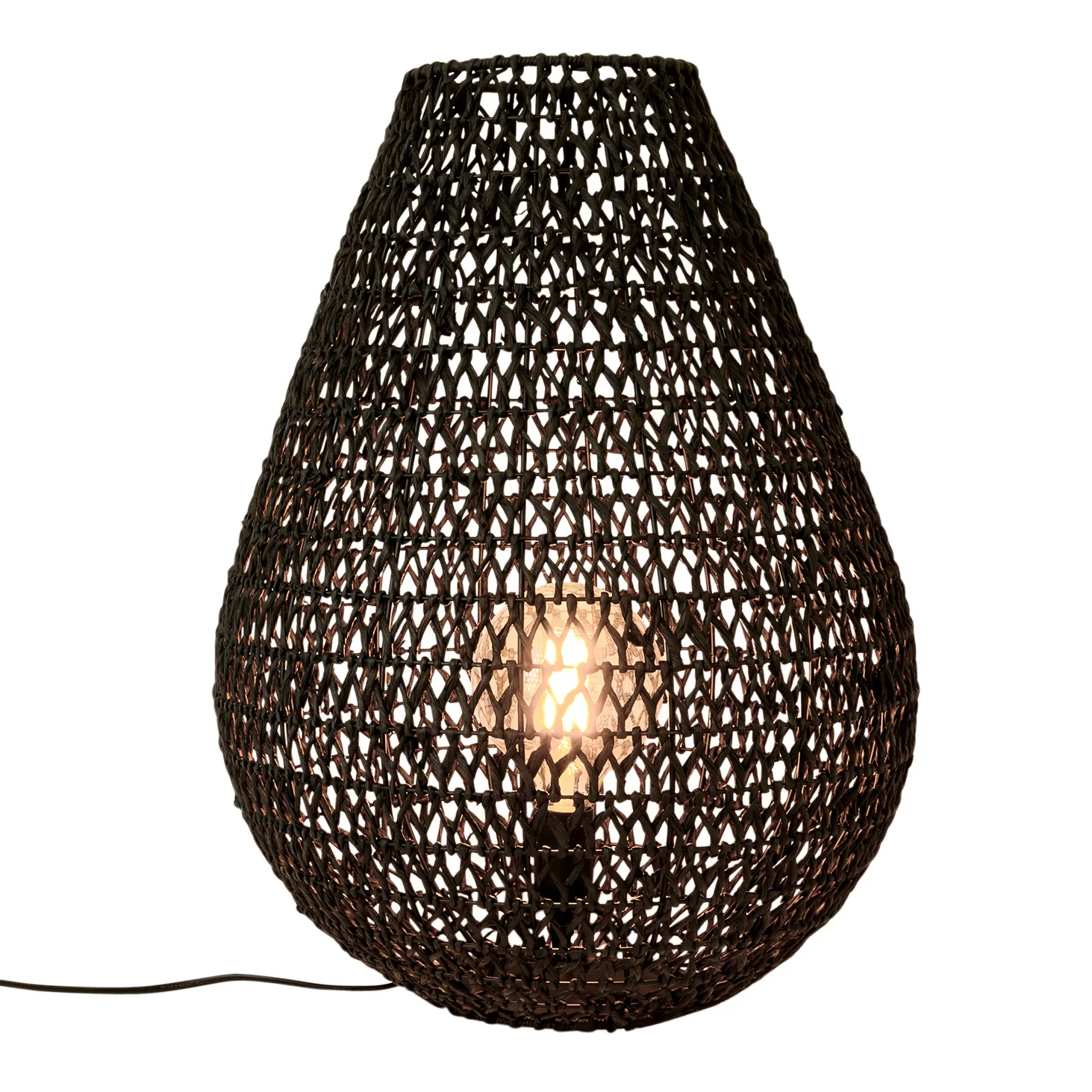 Buster golvlampa Ø44 cm, Svart Watt & Veke