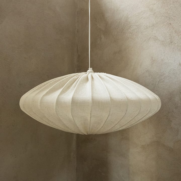 Ellipse lampskärm 65 cm linne - Natural - Watt & Veke