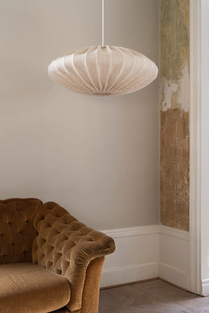Ellipse lampskärm 65 cm linne, Natural Watt & Veke
