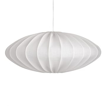 Ellipse lampskärm 65 cm linne - Vit - Watt & Veke