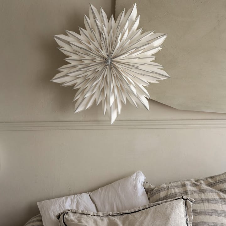 Elsa adventsstjärna 60 cm, Silver-vit Watt & Veke