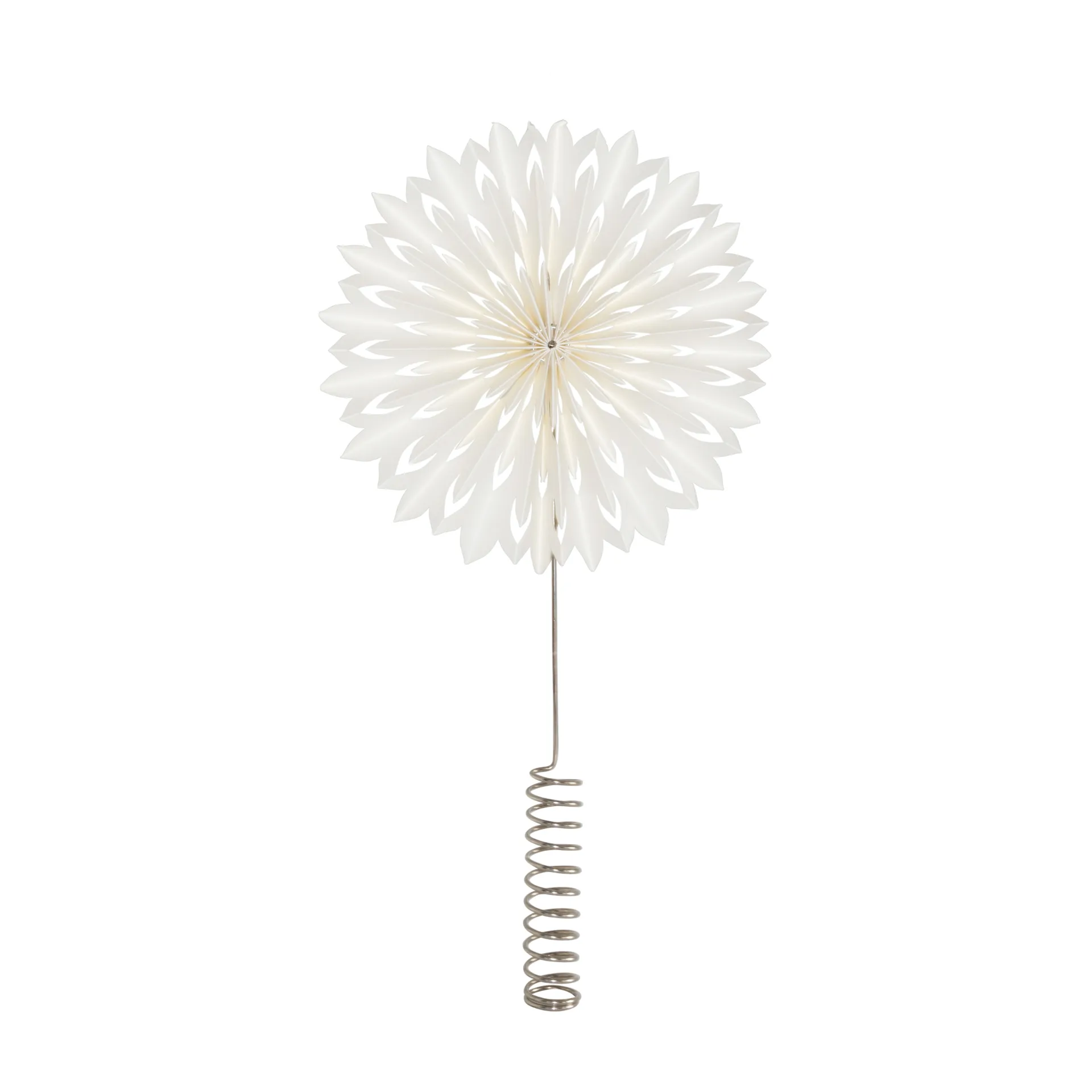 Elvira toppstjärna 35 cm, Vit Watt & Veke