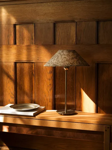 Flat shade lampskärm - Honeysuckle beige, Ø30x9 cm - Watt & Veke