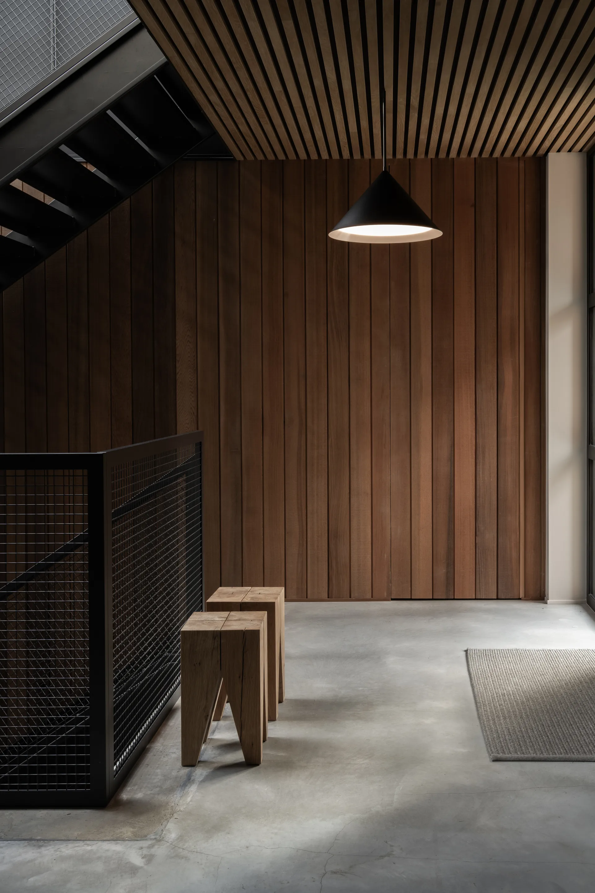 Kuro pendel, Black, Ø45x25 cm Watt & Veke