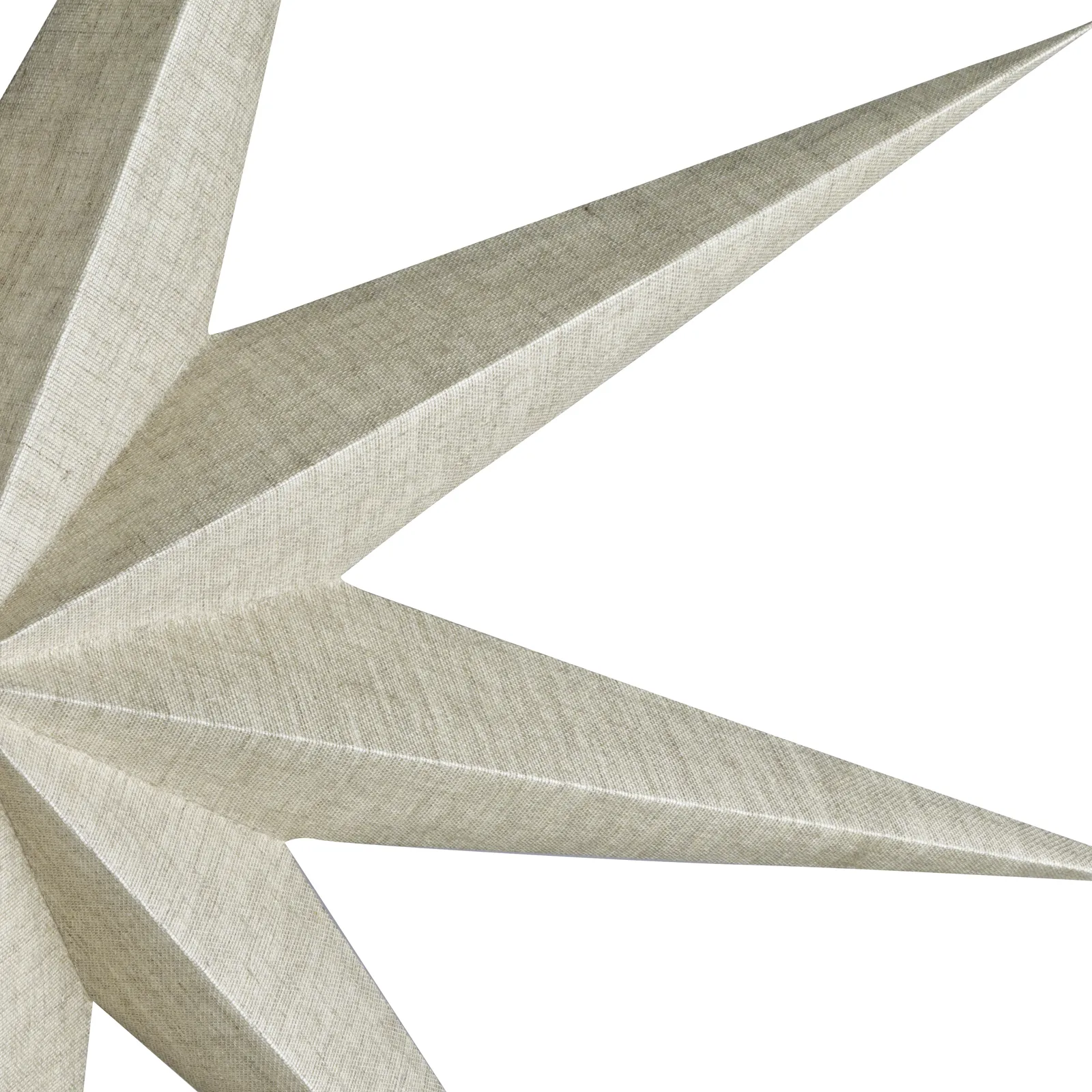 Lina adventsstjärna Ø80 cm, Natural Watt & Veke