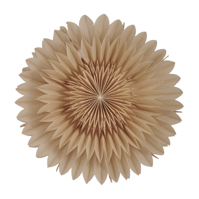 Watt & Veke Lotus julstjärna/adventsstjärna o44 cm Beige