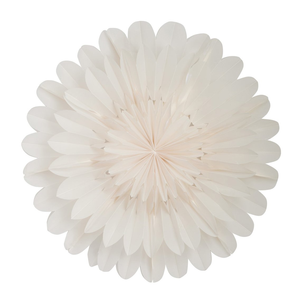 Watt & Veke Lotus julstjärna/adventsstjärna o60 cm Vit