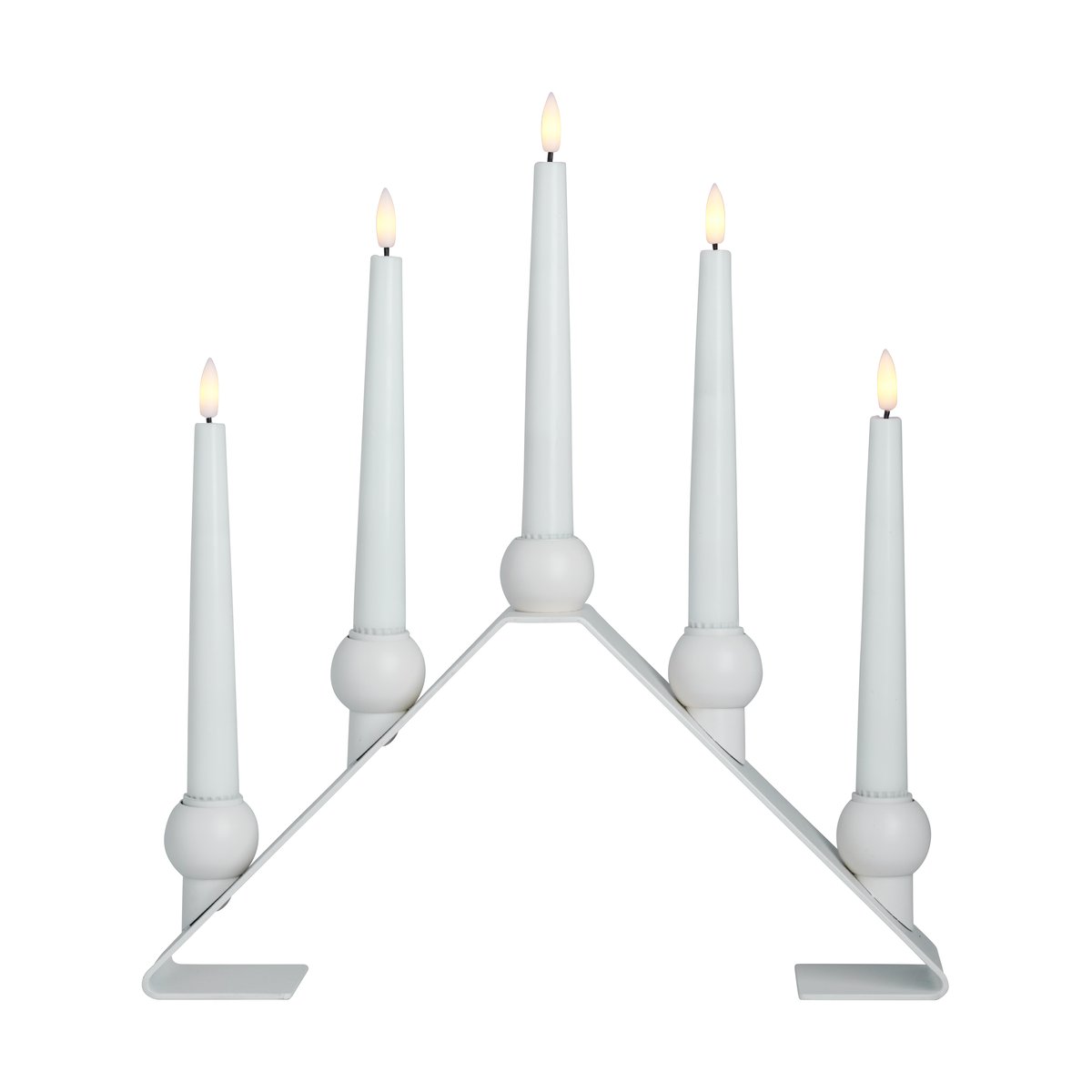 Watt & Veke Luna adventsljusstake White | Skandinavisk Design | Adventsljusstakar | Vit