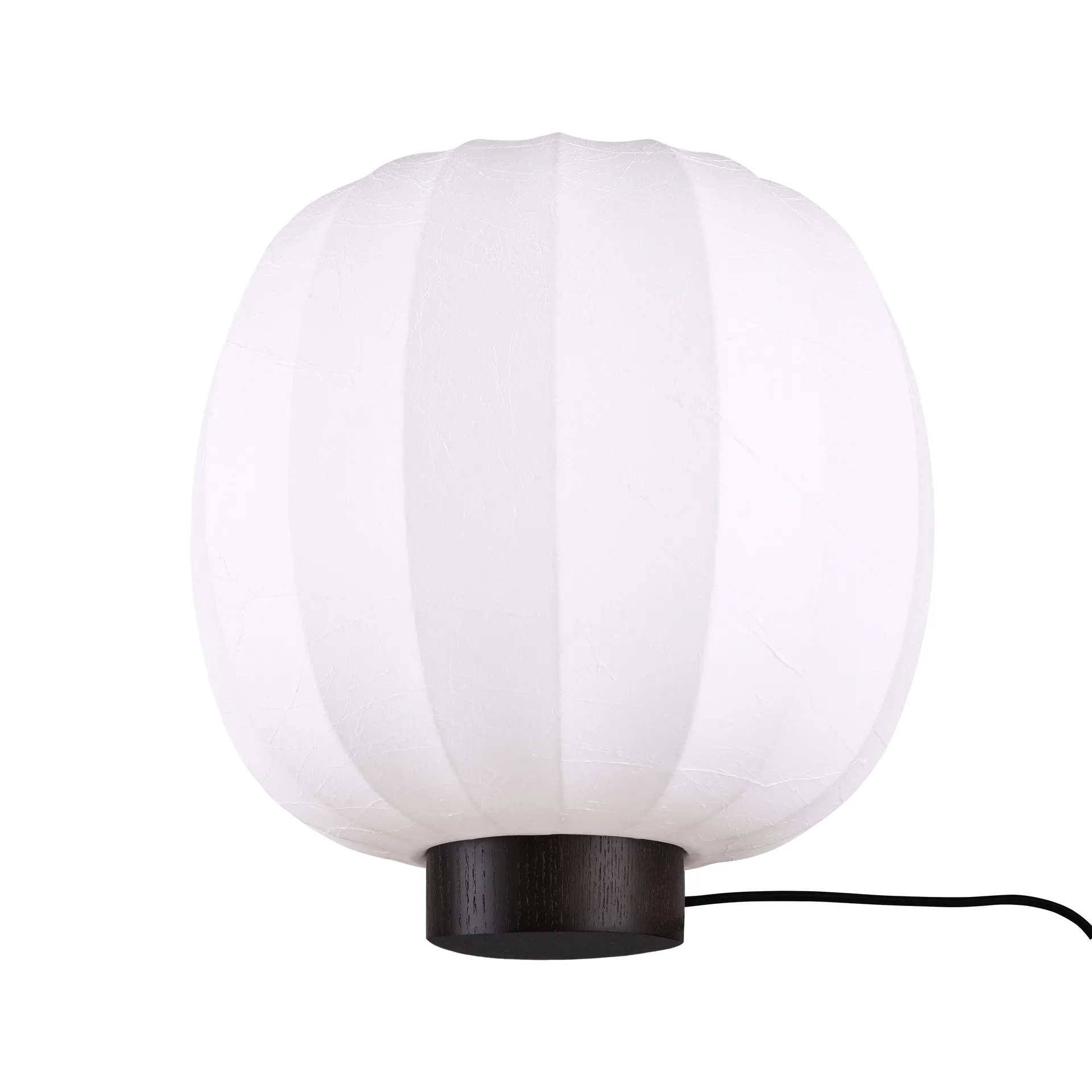 Lunari bordslampa, White-Dark ash, Ø30x32 cm Watt & Veke