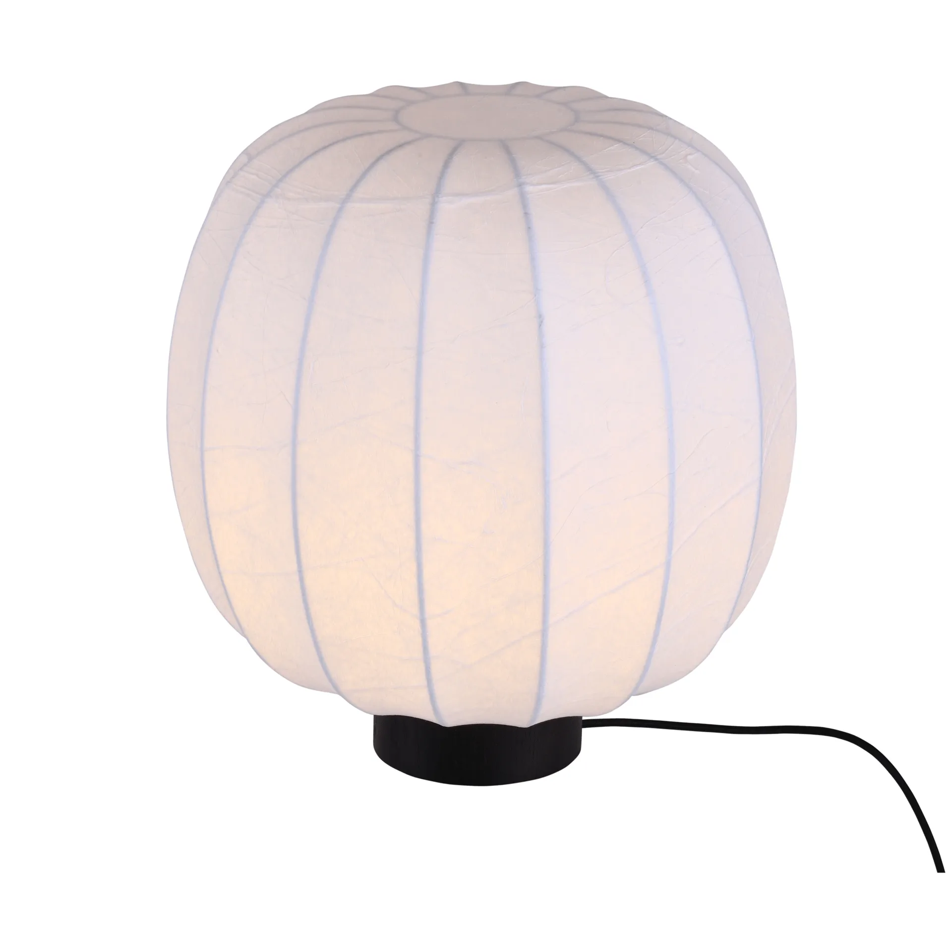Lunari bordslampa, White-Dark ash, Ø30x32 cm Watt & Veke
