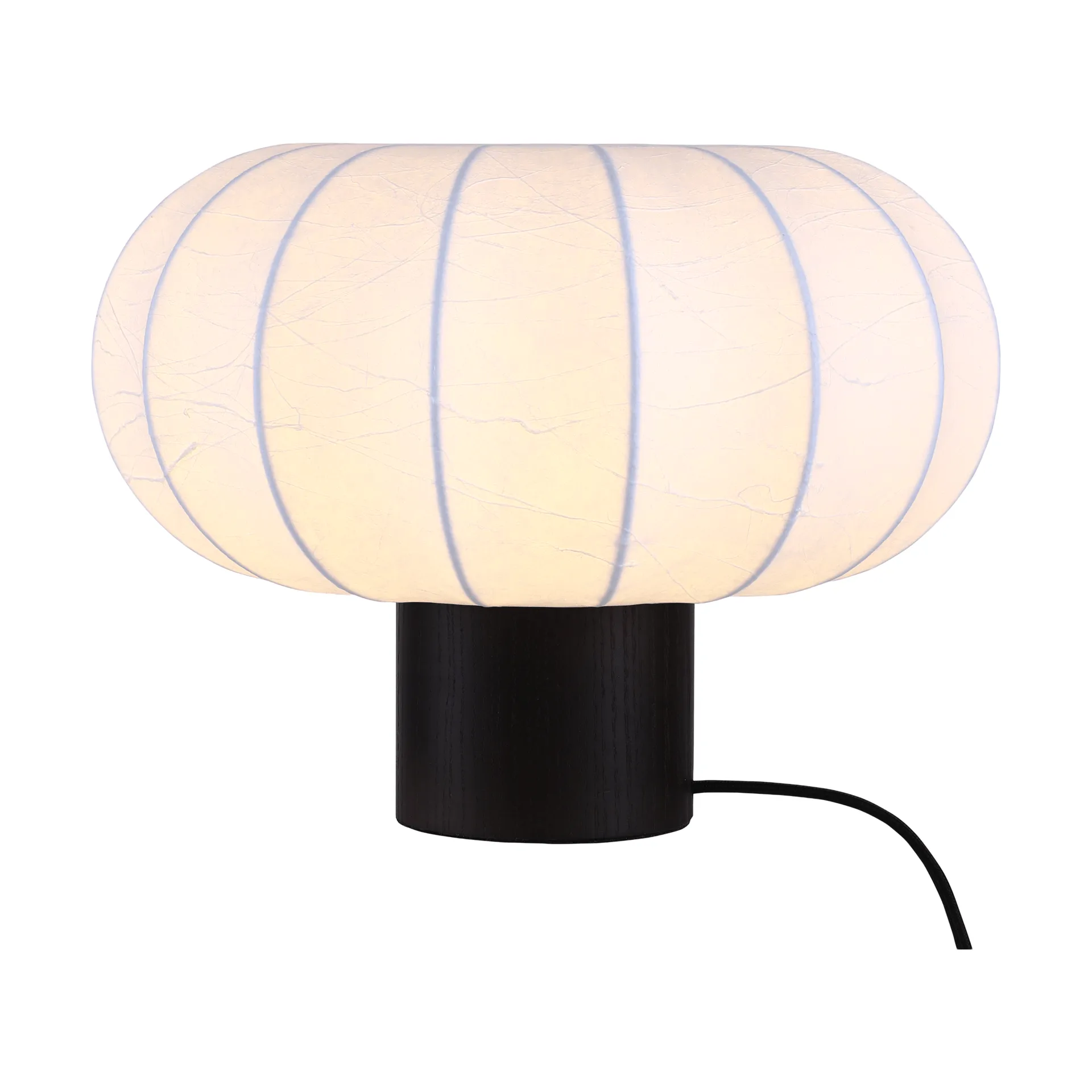 Lunari bordslampa, White-Dark ash, Ø32x24 cm Watt & Veke