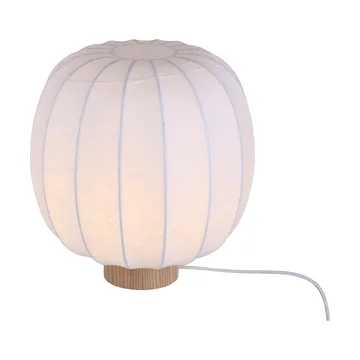 Lunari bordslampa - White-Natural ash, Ø30x32 cm - Watt & Veke