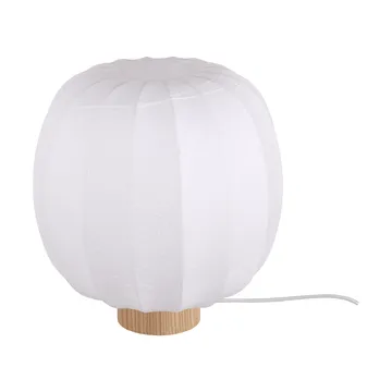 Lunari bordslampa - White-Natural ash, Ø30x32 cm - Watt & Veke