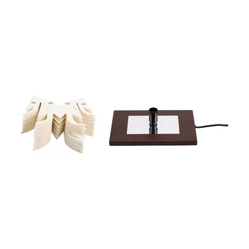 Mezza Clara bordsstjärna - White-coffee - Watt & Veke