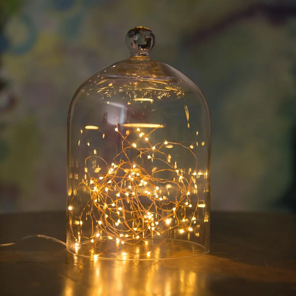 Micro ljusslinga koppar, micro 20 Watt & Veke