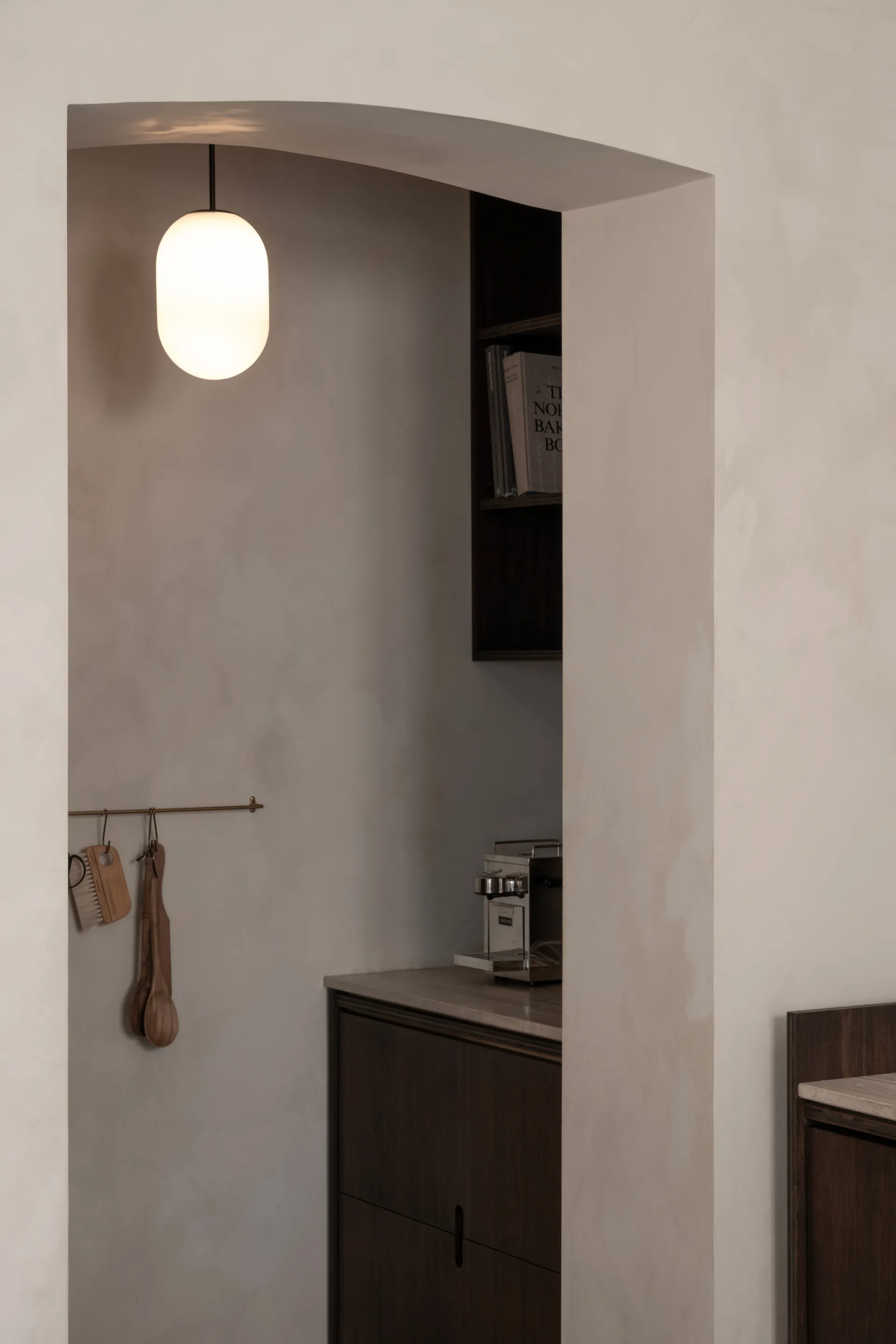 Noor pendel M Ø18 cm, White Watt & Veke