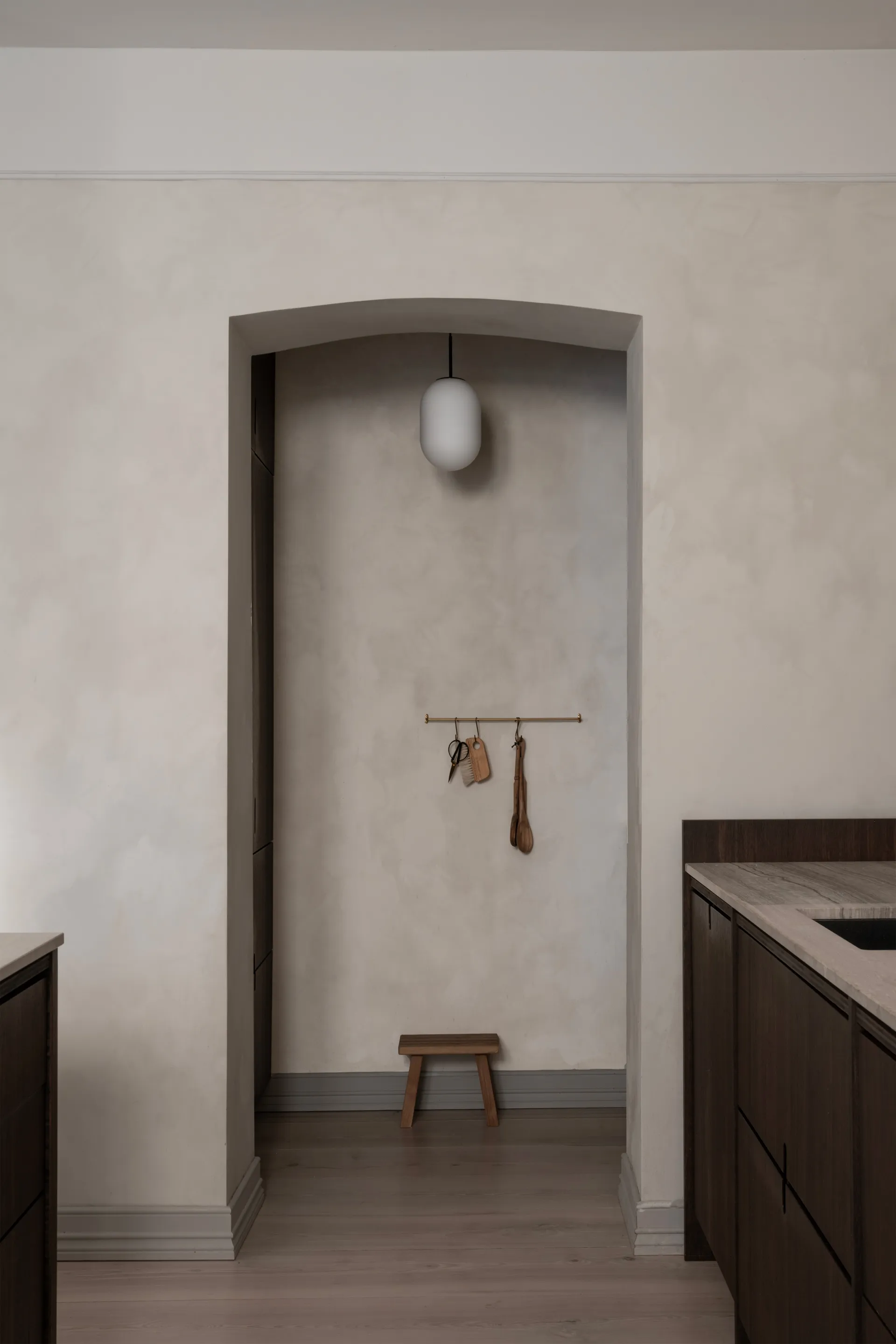 Noor pendel M Ø18 cm, White Watt & Veke