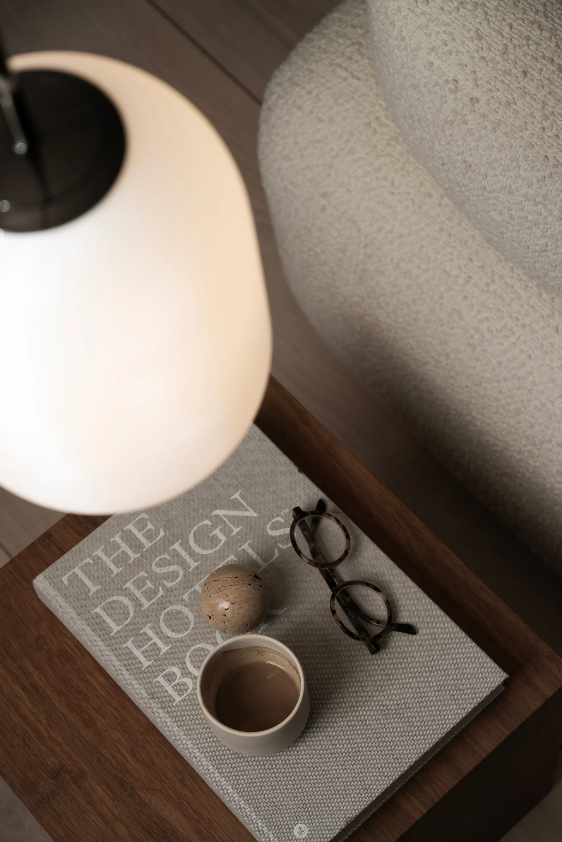 Noor pendel M Ø18 cm, White Watt & Veke