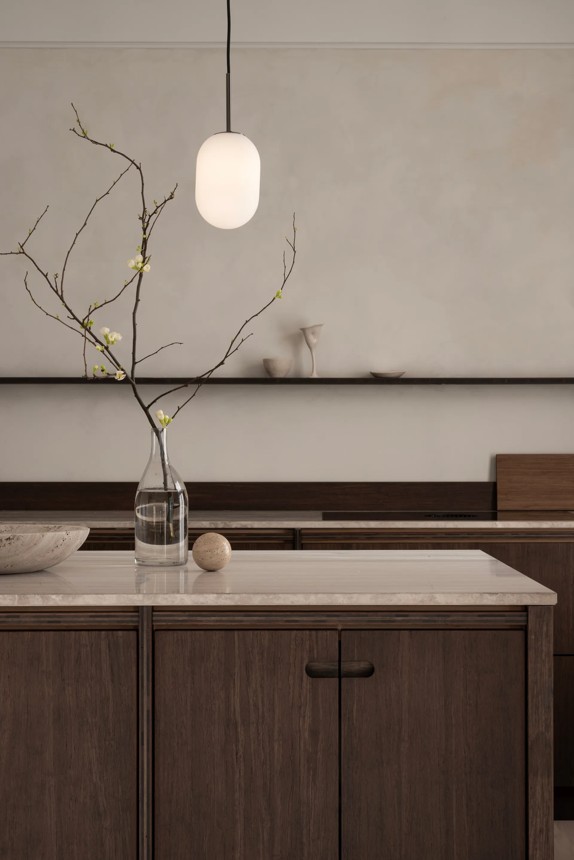 Noor pendel S Ø12 cm, White Watt & Veke