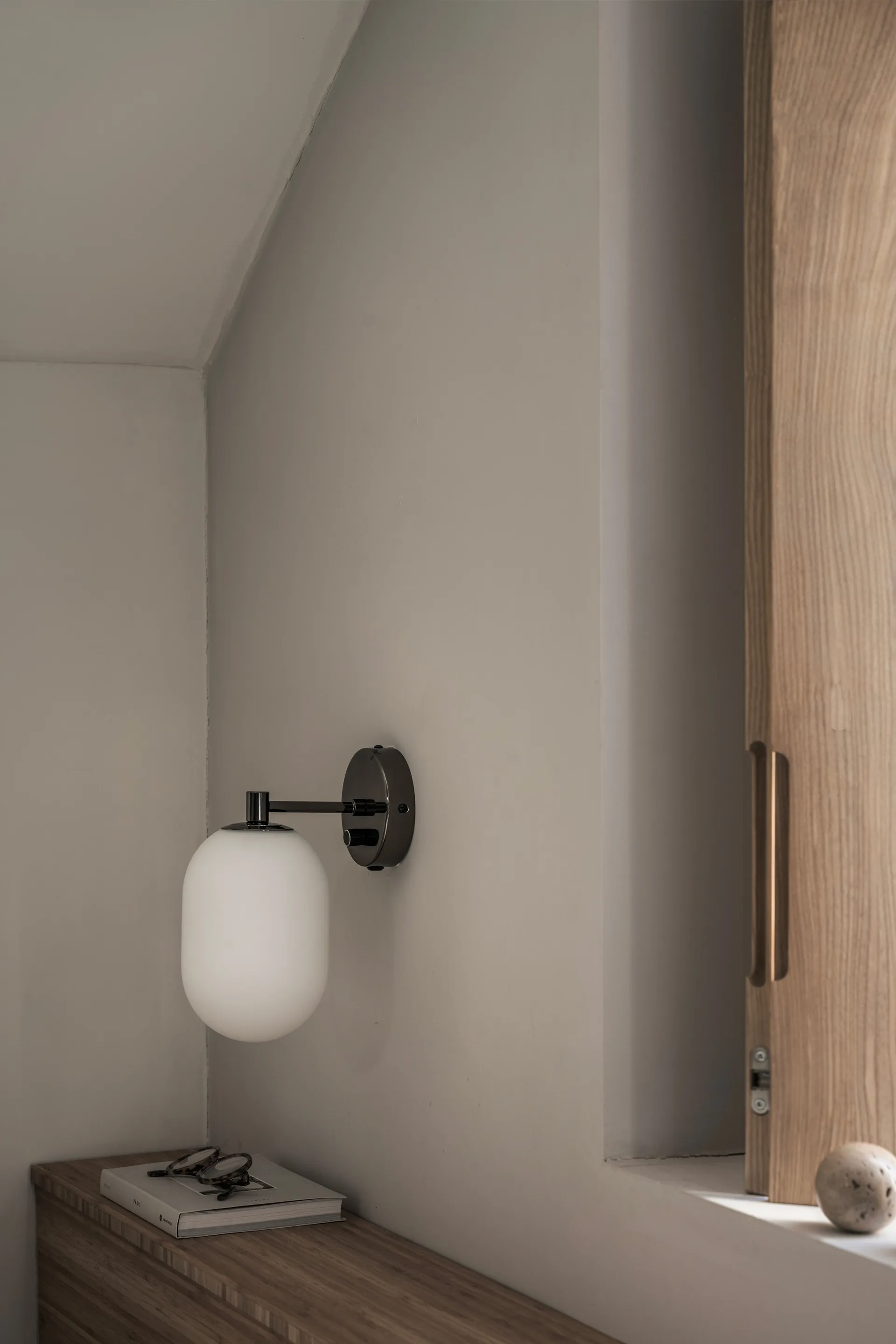 Noor vägglampa 18 cm, White Watt & Veke