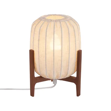 Prisma bordslampa - Dark ash-Natural, Mini Ø16x24,3 cm - Watt & Veke