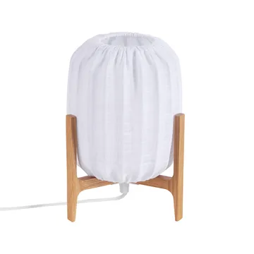 Prisma bordslampa - Oak-White, Mini Ø16x24,3 cm - Watt & Veke