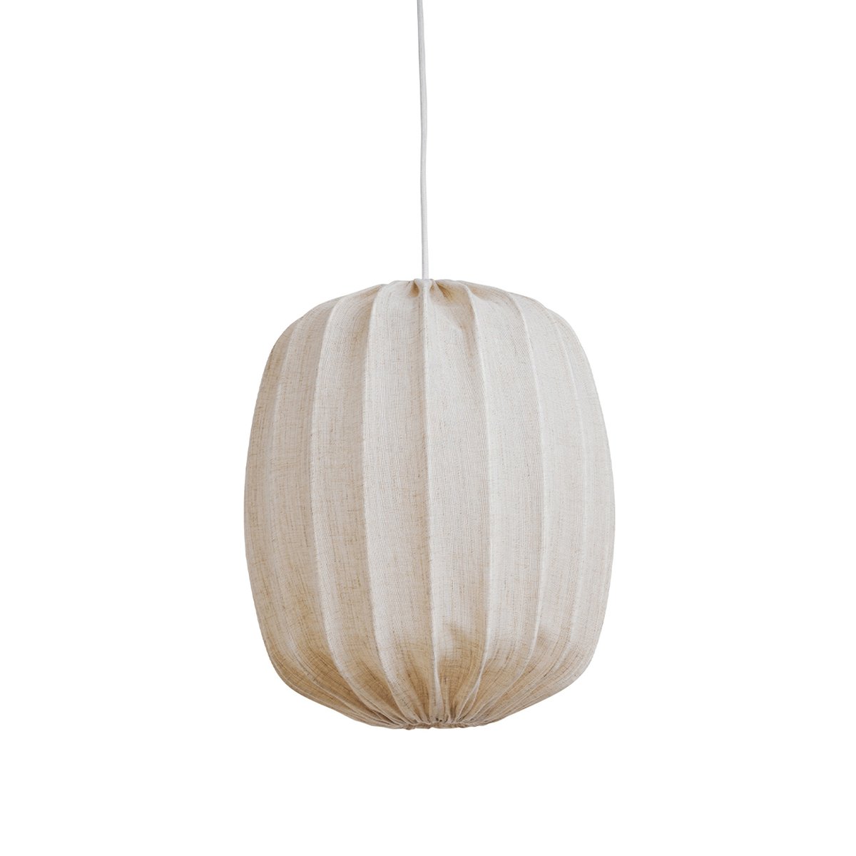 Watt & Veke Prisma lampskärm o25 cm linne Natural | Skandinavisk Design | Lampskärmar | Vit