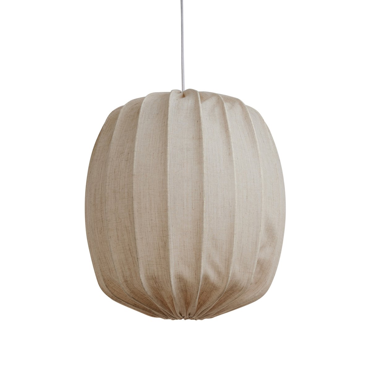 Watt & Veke Prisma lampskärm o45 cm linne Natural | Skandinavisk Design | Taklampor & Pendlar | Vit