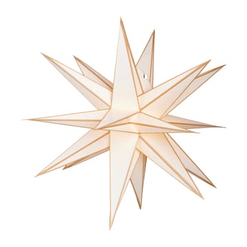Sputnik adventsstjärna Ø60 cm - Vit-guld - Watt & Veke