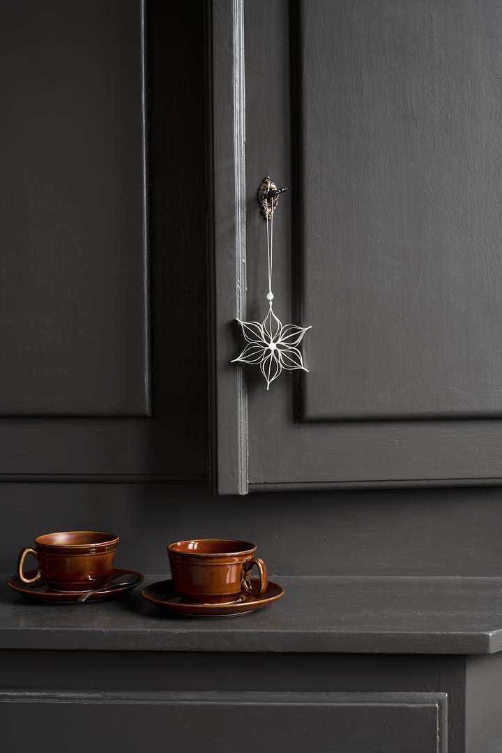 Star julhänge Ø13 cm, Vit Watt & Veke