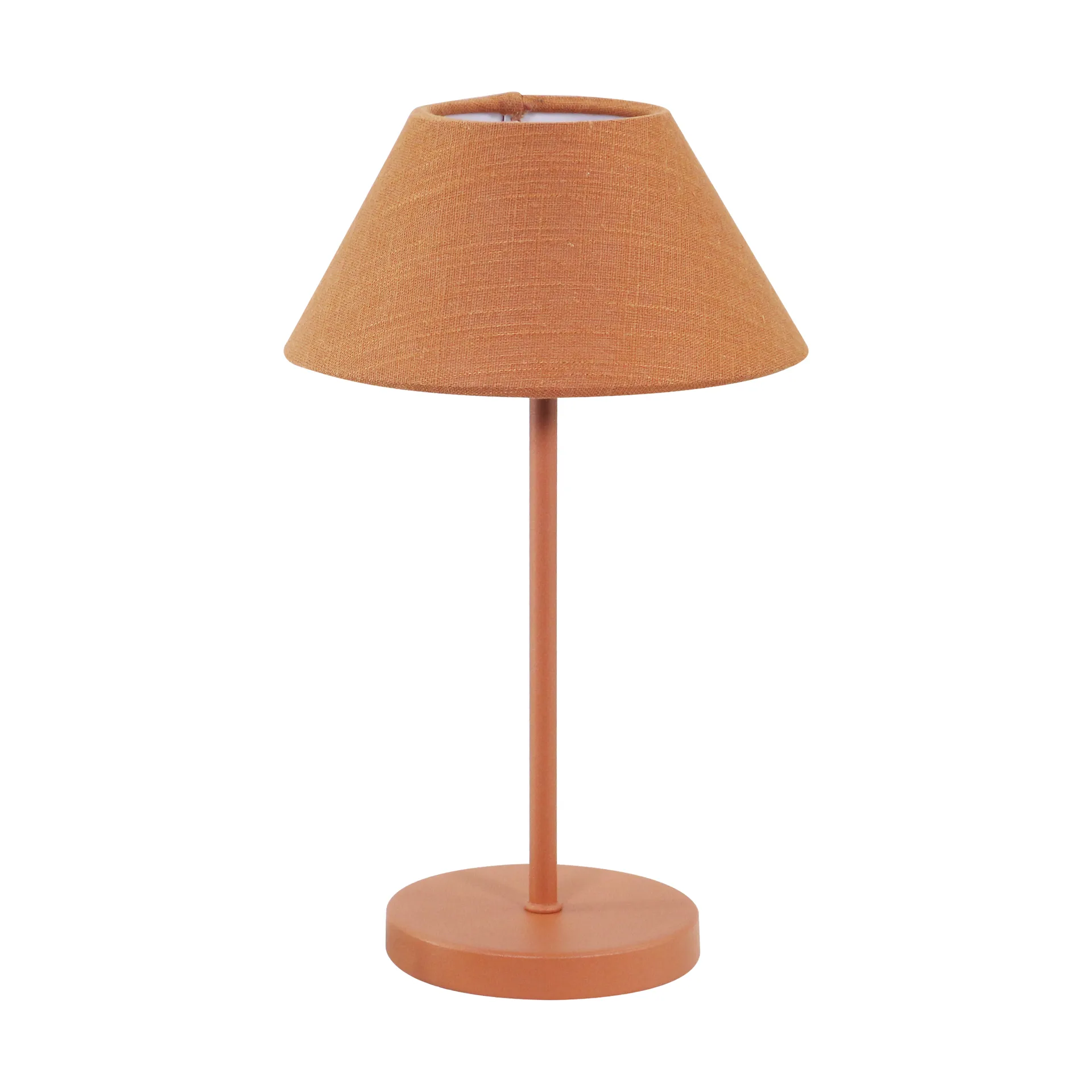 Teya bordslampa portable, Terracotta, Ø15x26 cm Watt & Veke