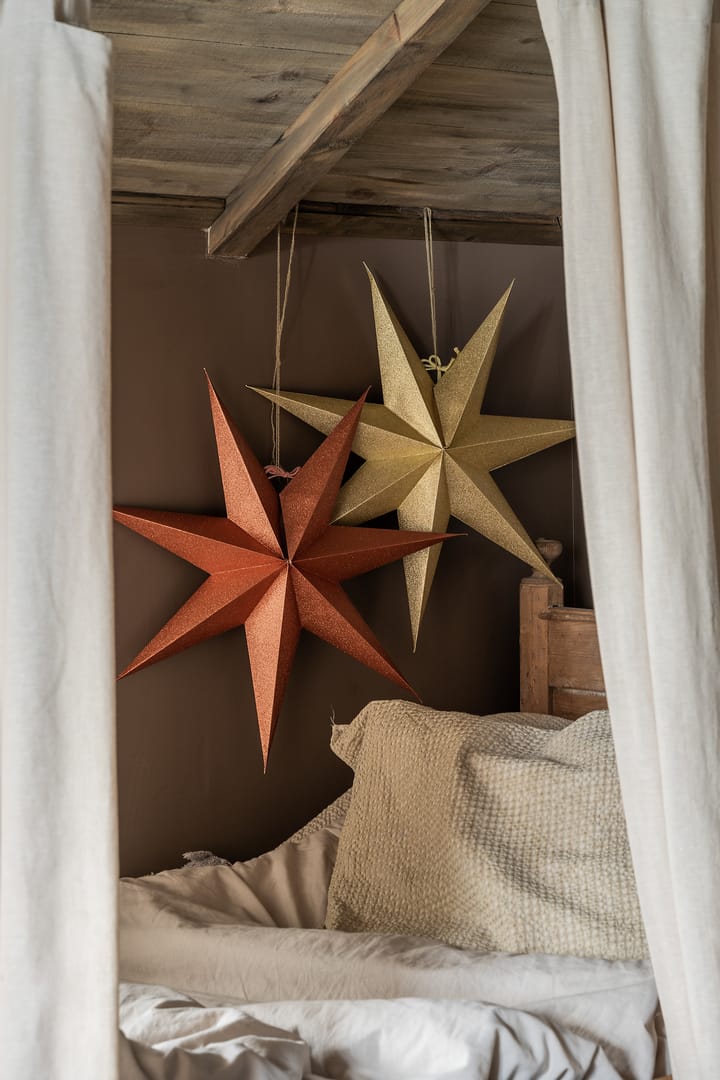 Tilly adventsstjärna Ø60 cm, Koppar Watt & Veke