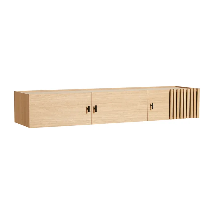 Array sideboard väggmonterad 150 cm - Vitpigmenterad ek - Woud