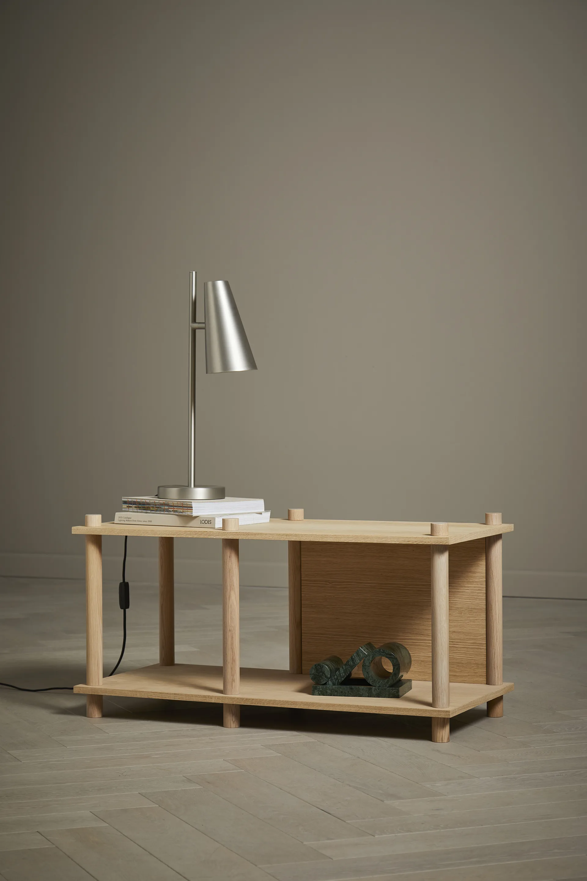 Booknd bokstöd marmor, Grön Woud