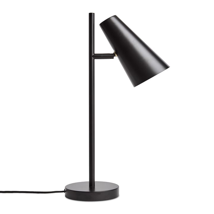 Cono bordslampa, Svart Woud