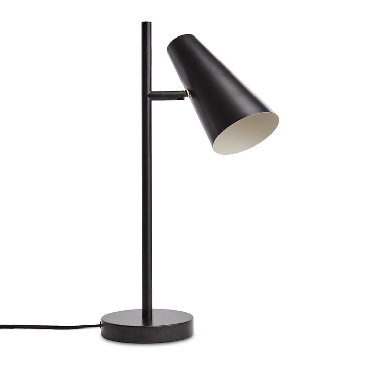 Cono bordslampa, Svart Woud