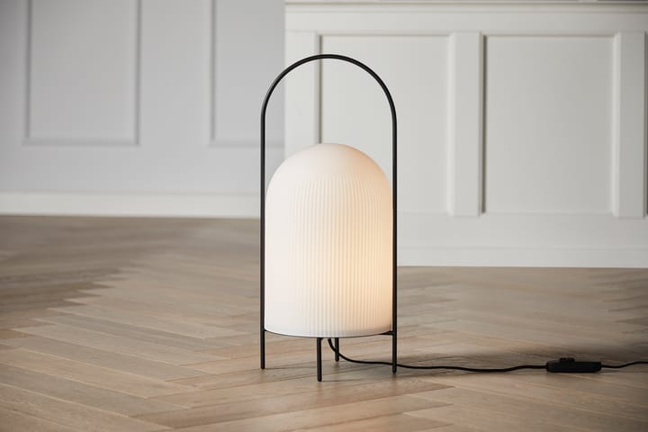 Ghost golvlampa, Svart-vitt opalglas Woud