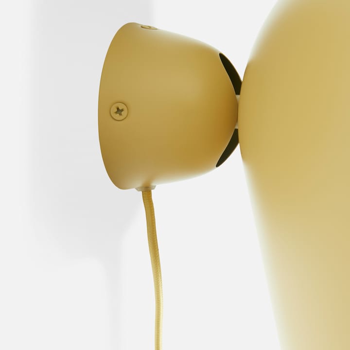 Kuppi vägglampa 2.0, Senapsgul Woud