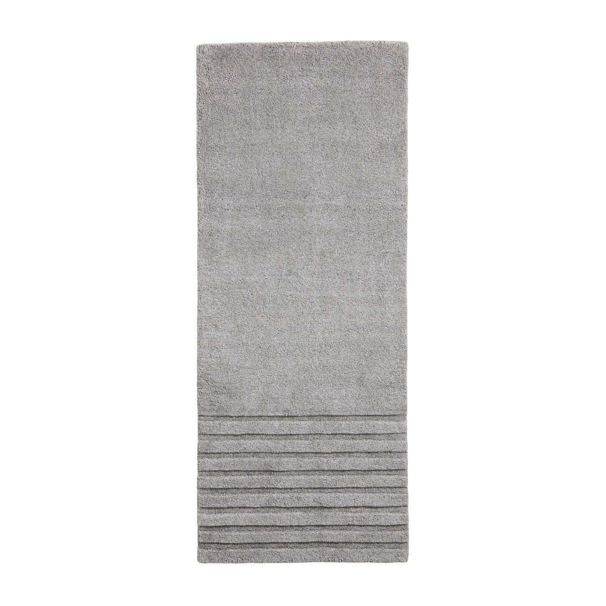 Woud Kyoto matta grå 80x200 cm | Skandinavisk Design | Ullmattor | Grå