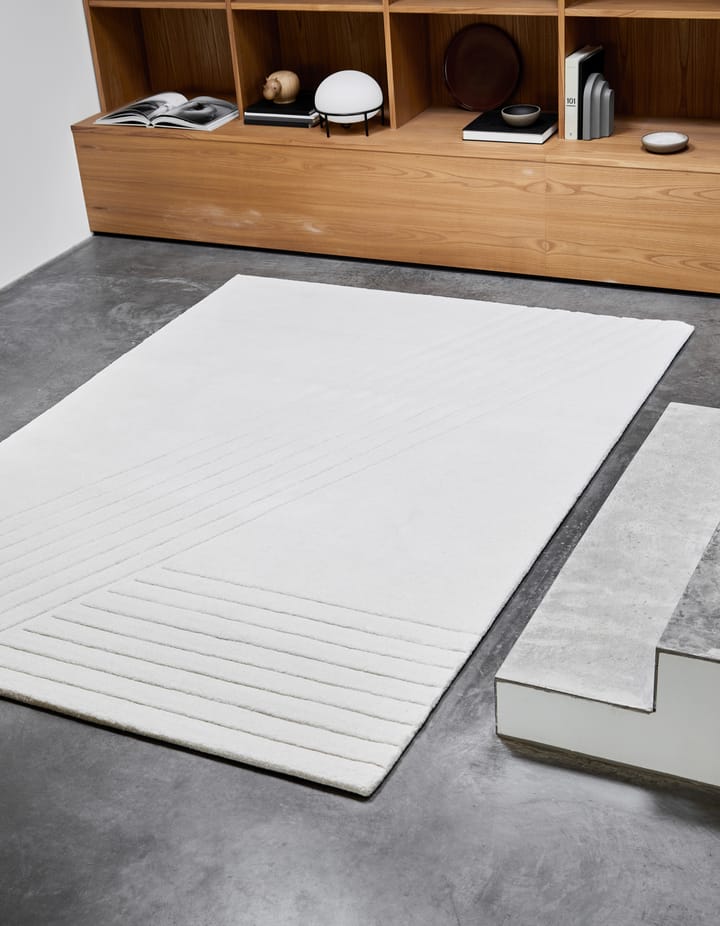 Kyoto matta off-white - 170x240 cm - Woud