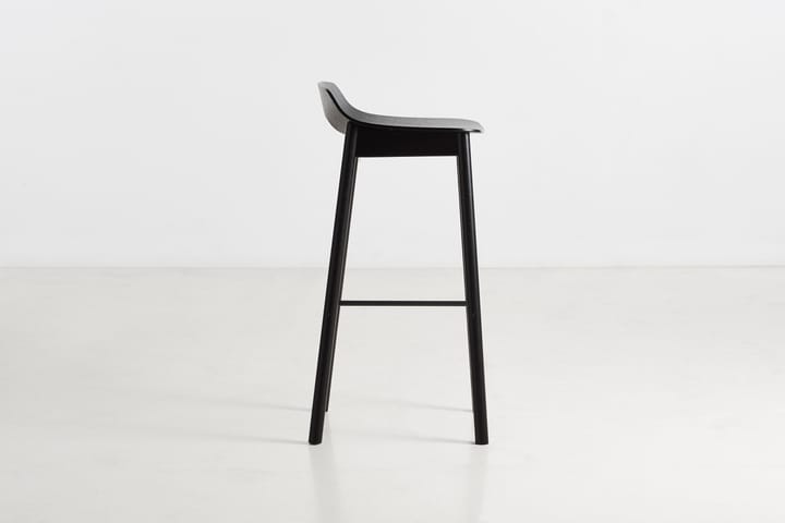 Mono barstol, Svart Woud