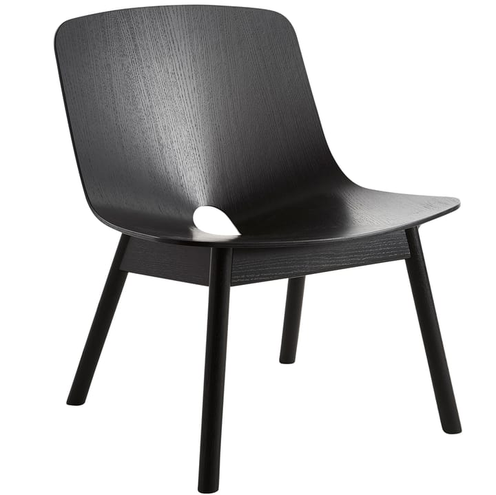 Mono lounge stol - svartmålad ek - Woud