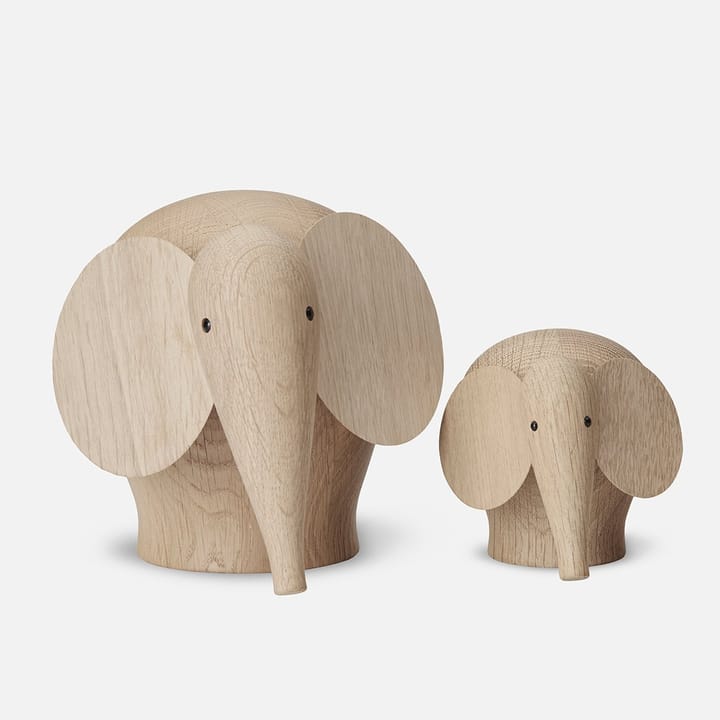 Nunu träelefant, medium Woud