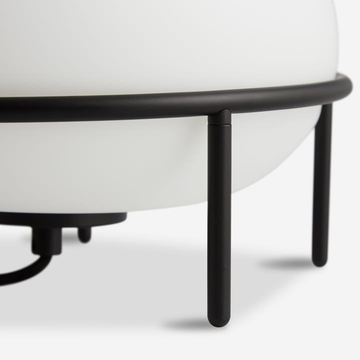 Pump bordslampa, svart, opal Woud