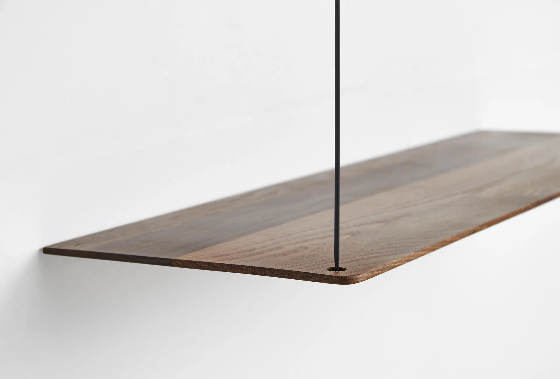 Stedge Add-on hylla 80 cm, Rökt ek Woud