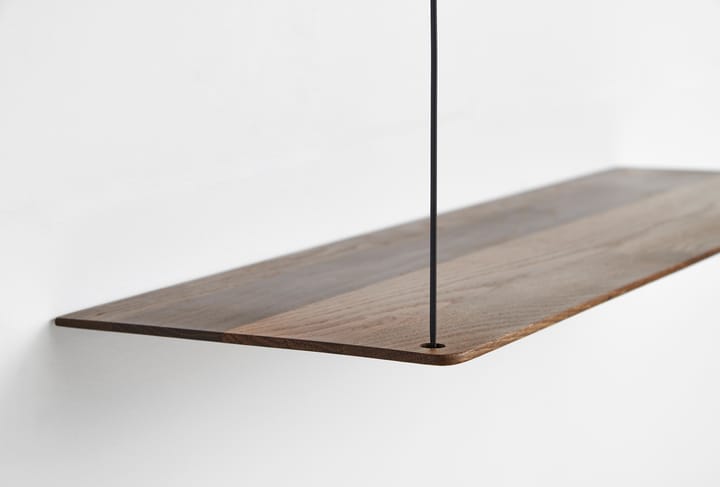 Stedge Add-on hylla 80 cm, Rökt ek Woud